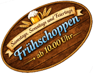 Fruehschoppen mit Bier Banner